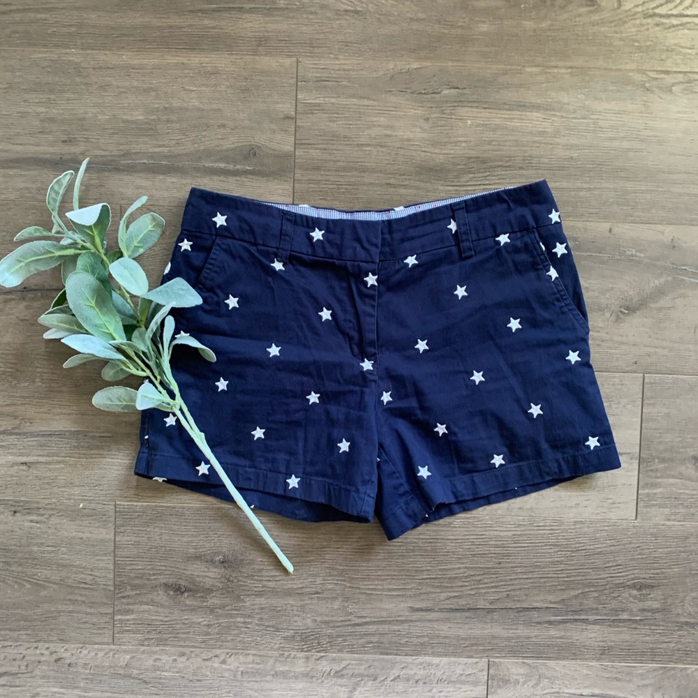 Navy stars shorts